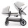 Load image into Gallery viewer, Fast shipping ! Luxury twins stroller aluminum frame leather twin  pram baby can sit and lying with car seat double stroller