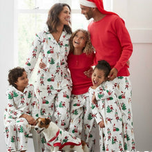 Load image into Gallery viewer, 2019 New Funny Christmas Elk Print Casual Long Sleeve Tops Christmas Printed Pants Family Pajamas Casual Christmas Pajamas Sets
