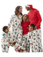 Load image into Gallery viewer, 2019 New Funny Christmas Elk Print Casual Long Sleeve Tops Christmas Printed Pants Family Pajamas Casual Christmas Pajamas Sets