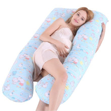 Load image into Gallery viewer, Maternity Pillow Cover Pregnant Woman Pillowcase cotton U-shaped Pillow Sleeping Cushion Case