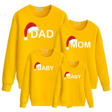 Load image into Gallery viewer, mother daughter father son Christmas family look clothes t shirt sweatshirt for mom dad baby mommy and me women mathcing outfits