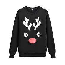 Load image into Gallery viewer, Teenster Family Matching Clothes Christmas Costume Dad Son Family Look Deer Printed Sweatshirt Matching Couple Outfits Tops
