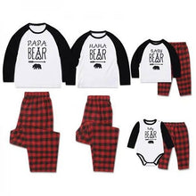 Load image into Gallery viewer, Family Matching Christmas Pajamas Set Xmas Women Man Baby Kids Sleepwear Nightwear Fashion New Year's Cute Pajamas Set